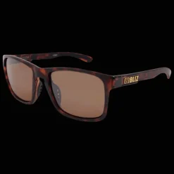 Luna Brown Brown w Silver Mirror, solglasögon, unisex - Sportglasögon - Luna Brown Brown w Silver Mirror, solglasögon, unisex