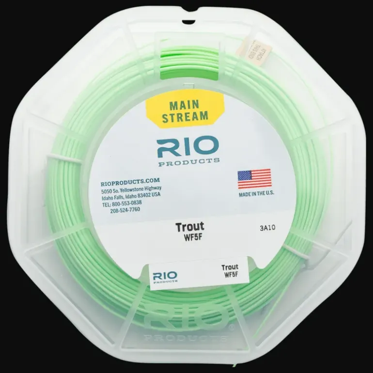 MainStream Trout WF8F Lemon Green, fluglina - Fluglina - MainStream Trout WF8F Lemon Green, fluglina