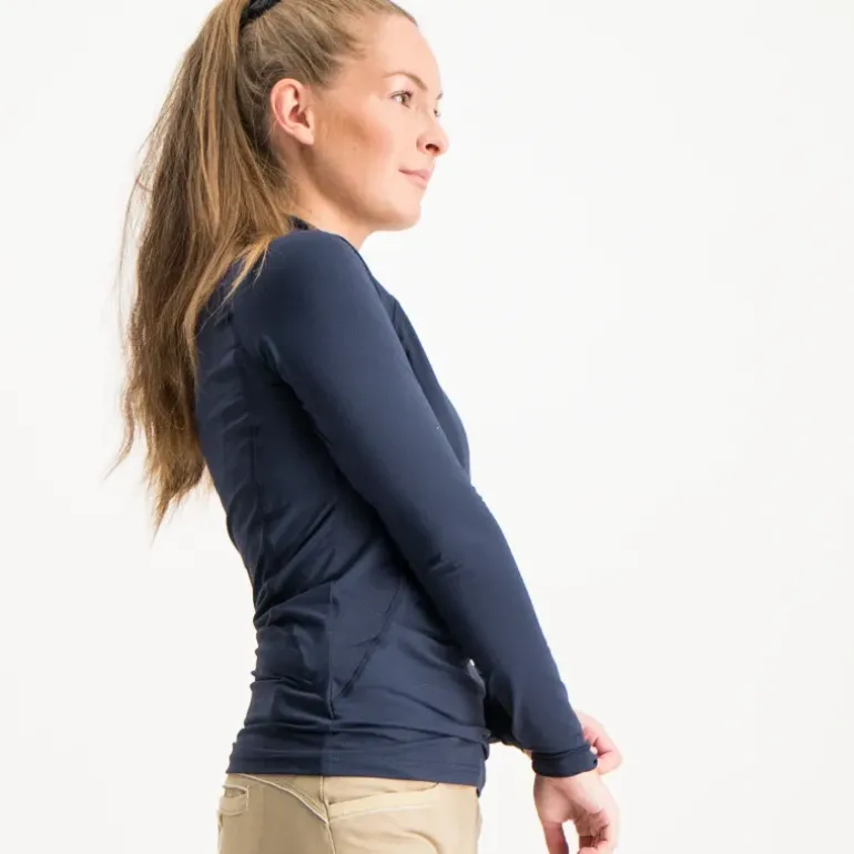 Malou Long Sleeve Tech Top, t-shirt dam - Ridkläder - Malou Long Sleeve Tech Top, t-shirt dam