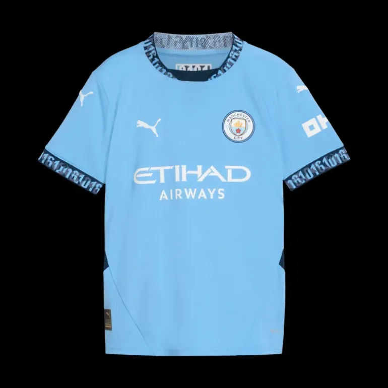 Manchester City Home Jersey Replica 24/25, fotbollsdräkt, junior - Premier League - Manchester City Home Jersey Replica 24/25, fotbollsdräkt, junior