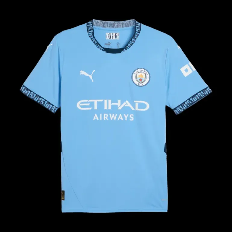 Manchester City Home Jersey Replica 24/25, fotbollsdräkt, unisex - Premier League - Manchester City Home Jersey Replica 24/25, fotbollsdräkt, unisex