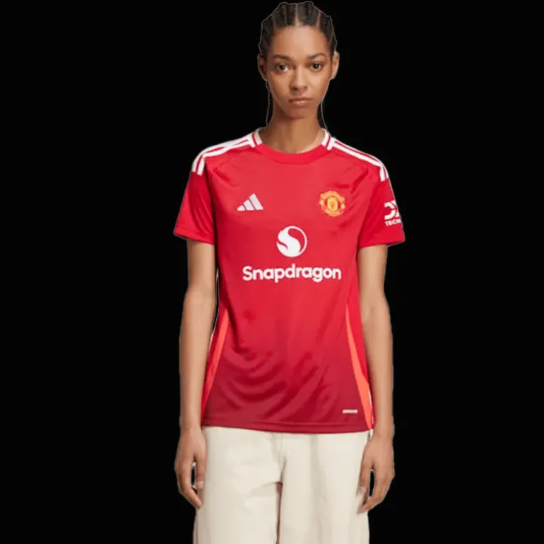 Manchester United Home Jersey 2024/25, fotbollsdräkt, dam - Premier League - Manchester United Home Jersey 2024/25, fotbollsdräkt, dam