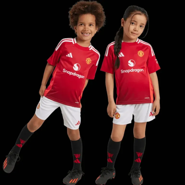 Manchester United Home Mini 2024/25, fotbollskit, barn - Premier League - Manchester United Home Mini 2024/25, fotbollskit, barn