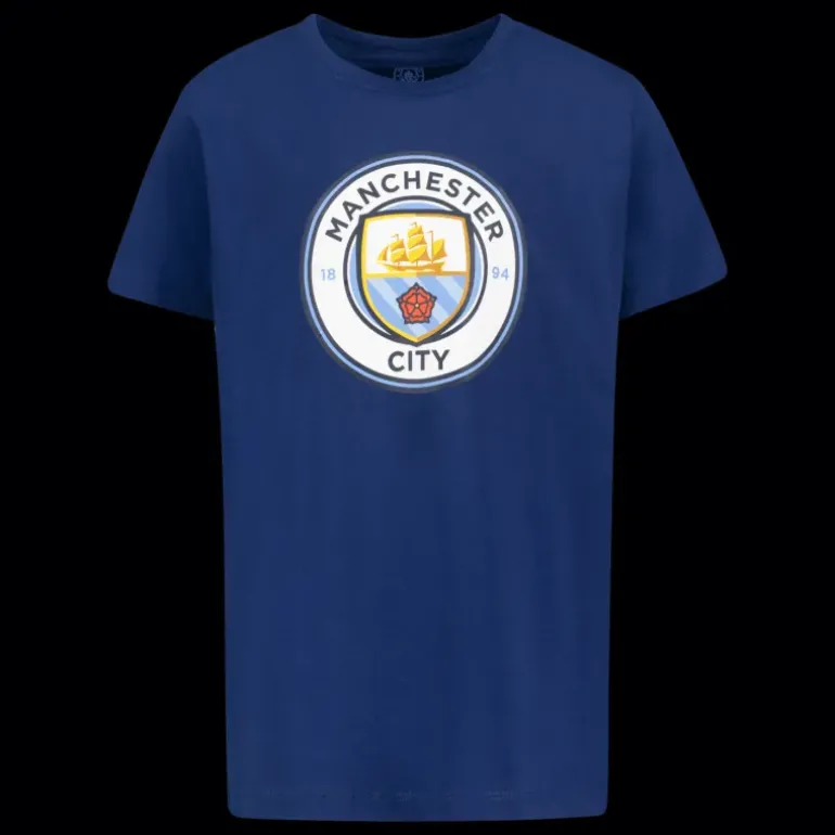 Man City Nº 1 Cotton Tee, t-shirt, junior - Premier League - Man City Nº 1 Cotton Tee, t-shirt, junior
