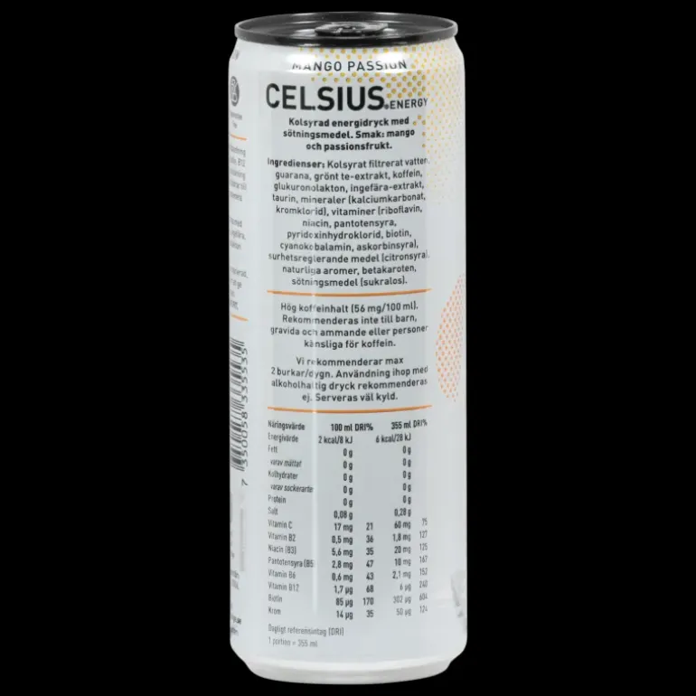 Mango Passion, energidryck - Energidryck - Mango Passion, energidryck