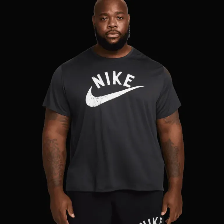 Miler Swoosh Dri-FIT Short-Sleeve, träningströja, herr - Tränings-T-Shirts - Miler Swoosh Dri-FIT Short-Sleeve, träningströja, herr