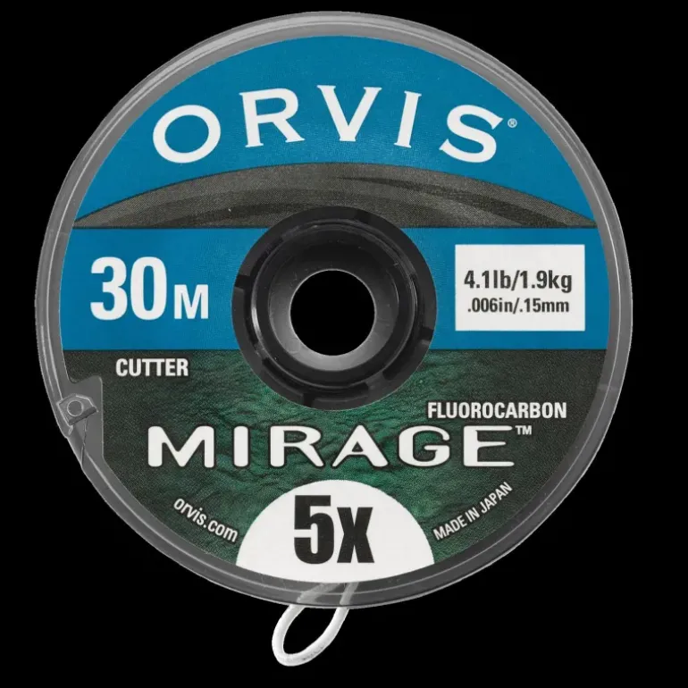 Mirage Fluorocarbon Tippet - 30m 6x - Flugtafs - Mirage Fluorocarbon Tippet - 30m 6x