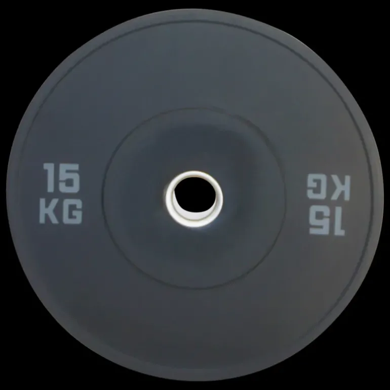 50 mm Bumper Plate 15 kg, viktskiva - Viktskivor - 50 mm Bumper Plate 15 kg, viktskiva