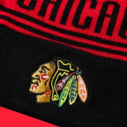 NHL Beanie Cuff W/Pom - 24/25, mössa, unisex - NHL-Produkter - NHL Beanie Cuff W/Pom - 24/25, mössa, unisex