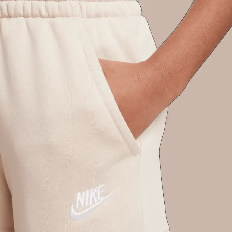 Nike Club Fleece French Terry Shorts, junior - Fritidsshorts - Nike Club Fleece French Terry Shorts, junior