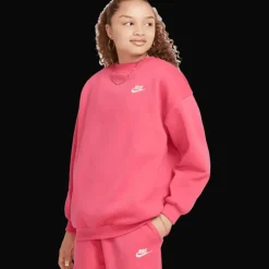 Nike Sportswear Club Fleece, collegetröja, junior - Fritidströjor - Nike Sportswear Club Fleece, collegetröja, junior