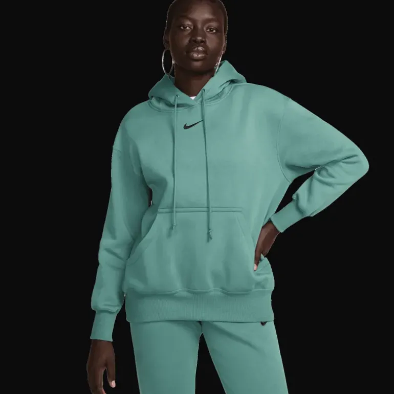 Nike Sportswear Phoenix Fleece, huvjacka, dam - Fritidströjor - Nike Sportswear Phoenix Fleece, huvjacka, dam