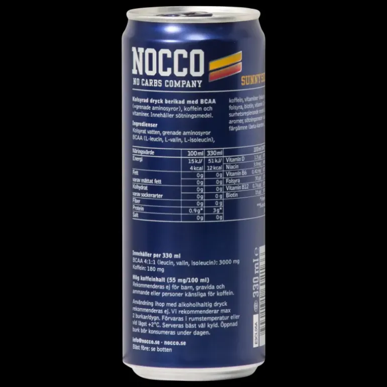 Nocco Bcaa Sunny Soda - Energidryck - Nocco Bcaa Sunny Soda