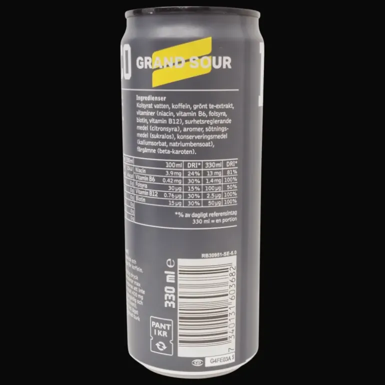 NOCCO Focus Grand Sour, energidryck - Energidryck - NOCCO Focus Grand Sour, energidryck