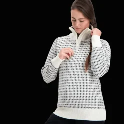 Nordishavet Wool Zip Sweater, ulltröja, dam - Ulltröjor - Nordishavet Wool Zip Sweater, ulltröja, dam