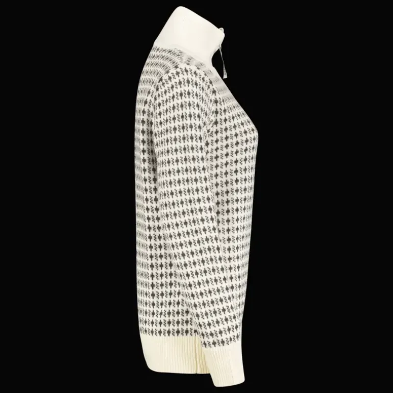 Nordishavet Wool Zip Sweater, ulltröja, dam - Ulltröjor - Nordishavet Wool Zip Sweater, ulltröja, dam