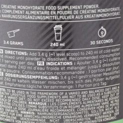 Nutrition Creatine 317g, kosttillskott - Prestationshöjare - Nutrition Creatine 317g, kosttillskott