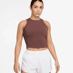 One Fitted Dri-FIT Crop Tank, linne, dam - Linnen - One Fitted Dri-FIT Crop Tank, linne, dam