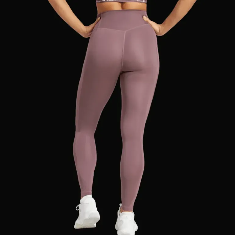 Optime Essentials Stash Pocket Full-Length Tights, träningstights, dam - Träningstights - Optime Essentials Stash Pocket Full-Length Tights, träningstights, dam