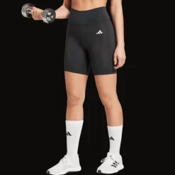 Optime Essentials Stash Pocket 7-Inch Short Leggings, träningsshorts, dam - Träningsshorts - Optime Essentials Stash Pocket 7-Inch Short Leggings, träningsshorts, dam