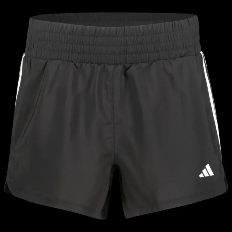 Pacer Training 3-Stripes Woven High-Rise Shorts, träningsshorts, dam - Träningsshorts - Pacer Training 3-Stripes Woven High-Rise Shorts, träningsshorts, dam