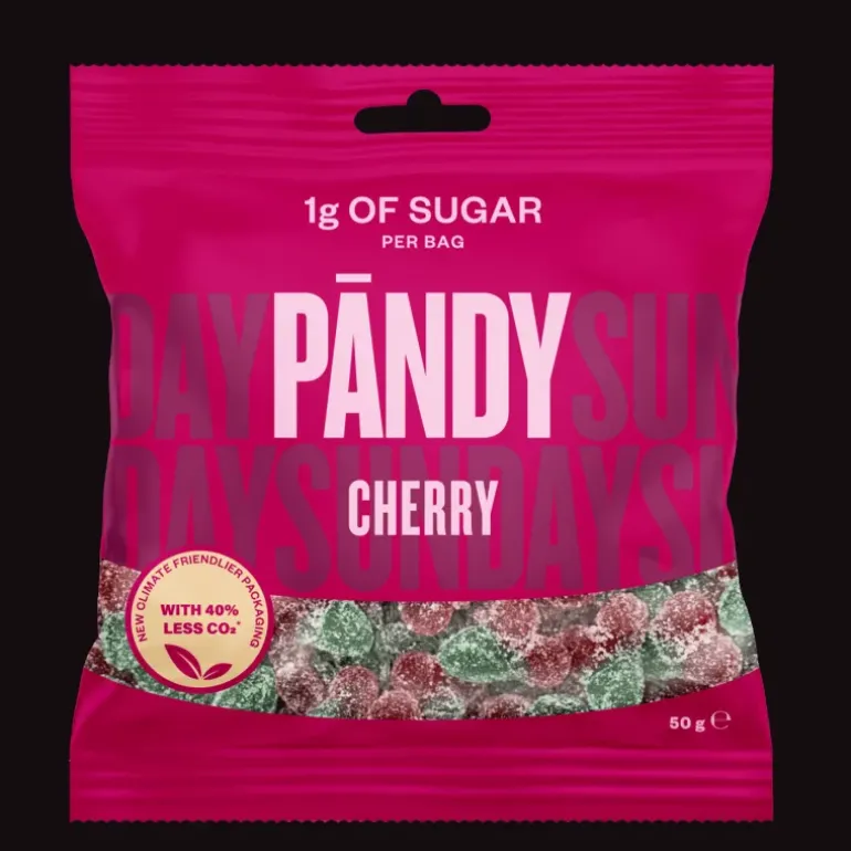 Pandy candy 50g (Cherry by klara), gummigodisi - Hälsokost - Pandy candy 50g (Cherry by klara), gummigodisi