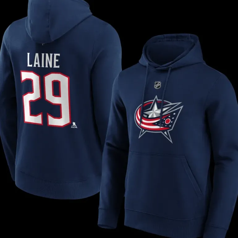 Patrik Laine Name & Number Graphic Hoodie, herr - NHL-Produkter - Patrik Laine Name & Number Graphic Hoodie, herr