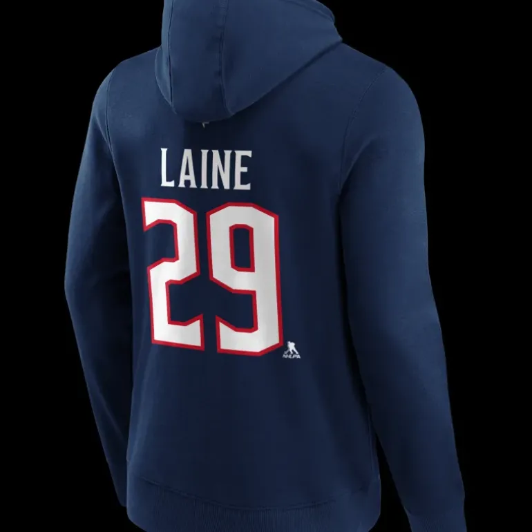 Patrik Laine Name & Number Graphic Hoodie, herr - NHL-Produkter - Patrik Laine Name & Number Graphic Hoodie, herr