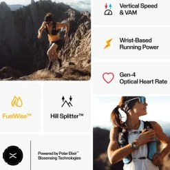 Polar Grit X2 Pro Titanium, smartklocka, multisportklocka - Pulsklocka - Polar Grit X2 Pro Titanium, smartklocka, multisportklocka