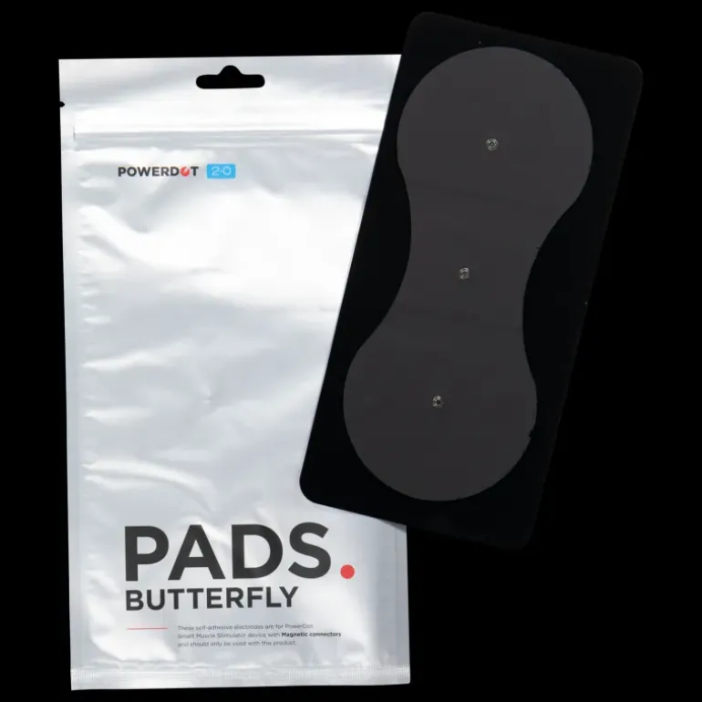 PowerDot Magnetic Pad Black Butterfly 2.0, elektrokudde - Massage - PowerDot Magnetic Pad Black Butterfly 2.0, elektrokudde