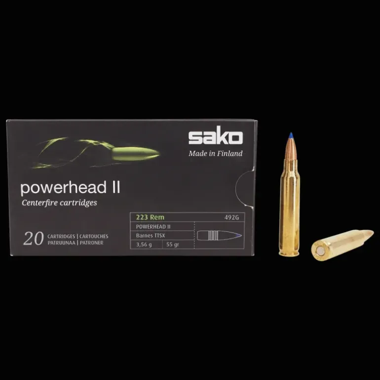 Powerhead Ii 223rem 492g 3.56/55, ammunition - Kula - Powerhead Ii 223rem 492g 3.56/55, ammunition