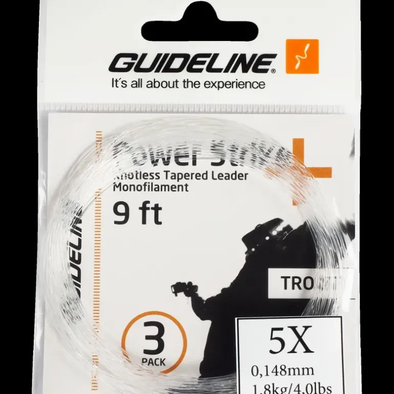 Power Strike 9' 3-pack 5x, tafs - Fluglina - Power Strike 9' 3-pack 5x, tafs