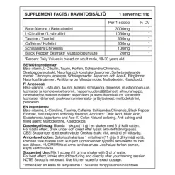 Preworkout (Citrus Peach (220g), pre-workout-pulver - Pre-Workout - Preworkout (Citrus Peach (220g), pre-workout-pulver