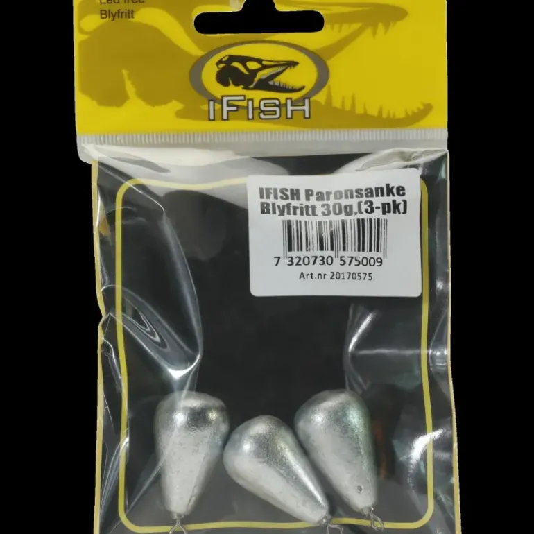 Päronsänke Blyfritt 30g - Diverse Fiskeutrustning - Päronsänke Blyfritt 30g