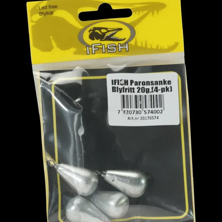Päronsänke Blyfritt 20g - Diverse Fiskeutrustning - Päronsänke Blyfritt 20g