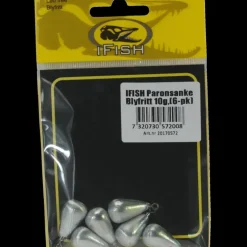 Päronsänke Blyfritt 10g, (6-pk) - Diverse Fiskeutrustning - Päronsänke Blyfritt 10g, (6-pk)