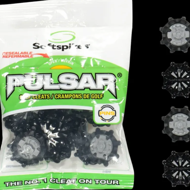 Pulsar Pins Clamshell, golfspikes - Golftillbehör - Pulsar Pins Clamshell, golfspikes
