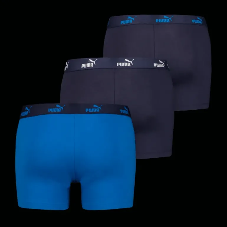 Puma Bw Men Promo Seasonal Solid Boxer 3P, boxershorts - Kalsonger - Puma Bw Men Promo Seasonal Solid Boxer 3P, boxershorts