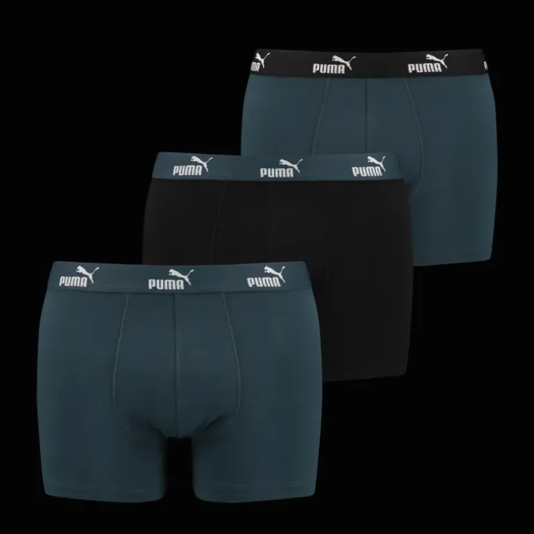 Puma Bw Men Promo Seasonal Solid Boxer 3P, boxershorts - Kalsonger - Puma Bw Men Promo Seasonal Solid Boxer 3P, boxershorts