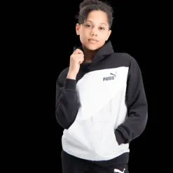 Puma Power Colorblock Hoodie TR B, hoodie junior - Fritidströjor - Puma Power Colorblock Hoodie TR B, hoodie junior