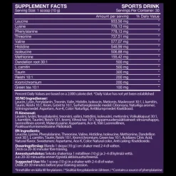 Purple Burn EAA (Purple Punch (300g), aminosyror - Aminosyror - Purple Burn EAA (Purple Punch (300g), aminosyror