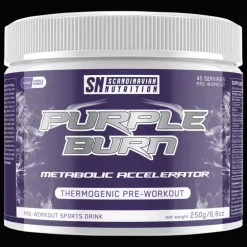 Purple Burn Pwo, Purple Punch , 250g - Pre-Workout - Purple Burn Pwo, Purple Punch , 250g