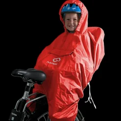 Rain Poncho, regnskydd för barnstol, röd - Cykelbarnstolar & Tillbehör - Rain Poncho, regnskydd för barnstol, röd