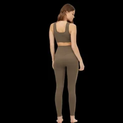 Ribbed Seamless Tights, träningstights, dam - Träningstights - Ribbed Seamless Tights, träningstights, dam