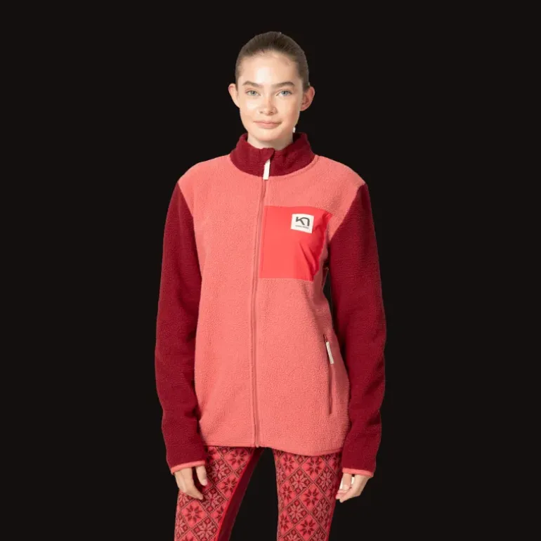 Røthe Fleece, fleecejacka, junior - Fleecetröjor - Røthe Fleece, fleecejacka, junior