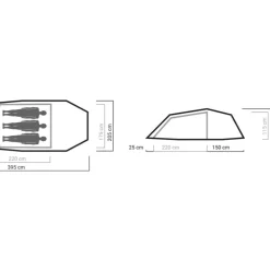 Seeker Breheimen 3, tunneltält - Vandringstält - Seeker Breheimen 3, tunneltält