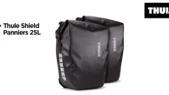 Shield Pannier large/pair black - Cykelväskor - Shield Pannier large/pair black