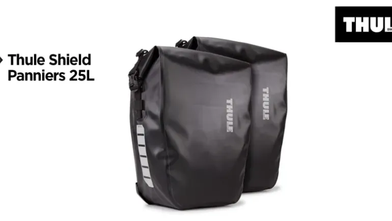 Shield Pannier large/pair black - Cykelväskor - Shield Pannier large/pair black