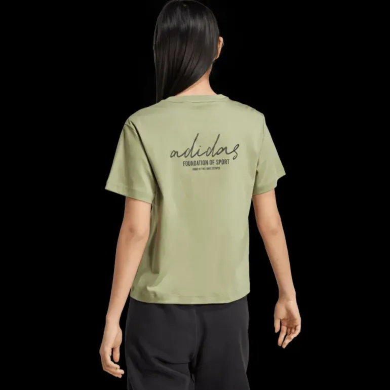Signature Graphic Print T-Shirt, t-shirt, dam - Fritids-T-Shirt - Signature Graphic Print T-Shirt, t-shirt, dam