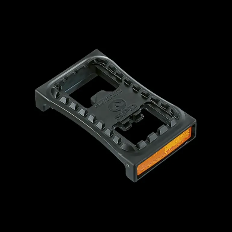 SPD to flatpedal adapter w/reflector - Cykelpedaler - SPD to flatpedal adapter w/reflector